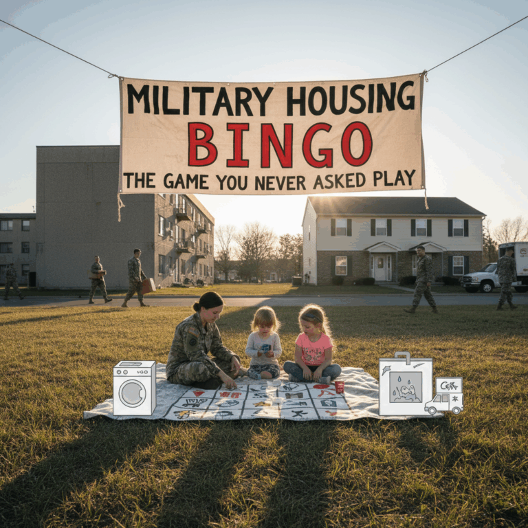 Military Housing Bingo and the Game You Never Asked to Play