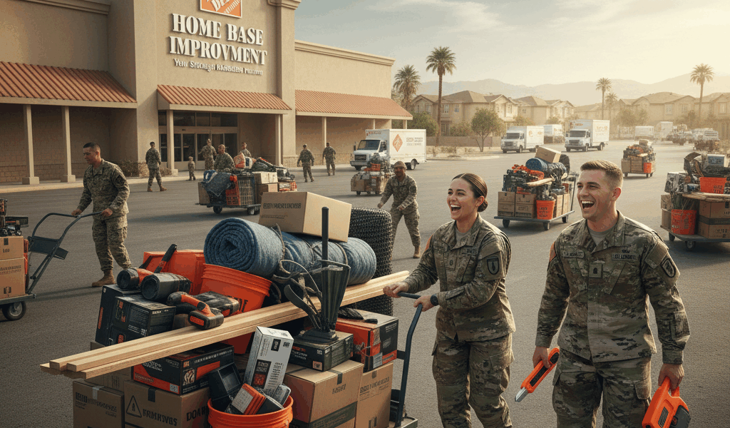 Why Every Military Move Requires at Least Three Trips to Home Depot