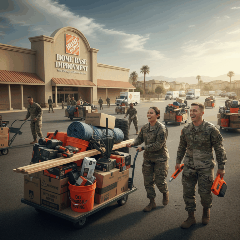 Why Every Military Move Requires at Least Three Trips to Home Depot