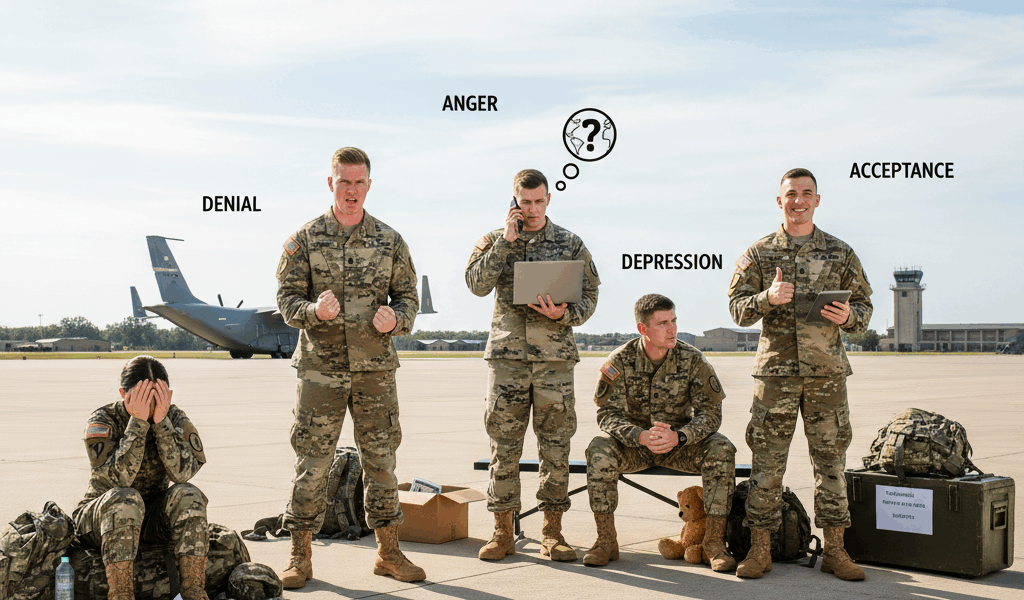 The Five Stages of Learning Your PCS Orders Changed