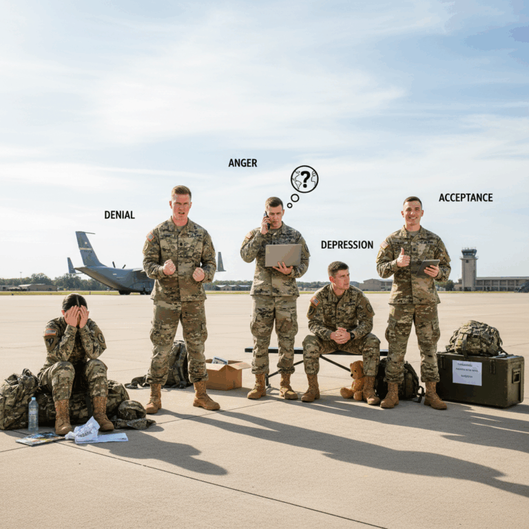 The Five Stages of Learning Your PCS Orders Changed