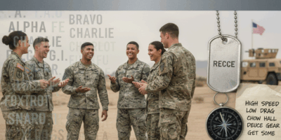 Professional blog header image for article titled: Military Slang Decoded: Essential Terms Every Ser