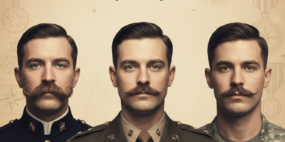 Professional blog header image for article titled: The Art of the Military Mustache: History and Reg