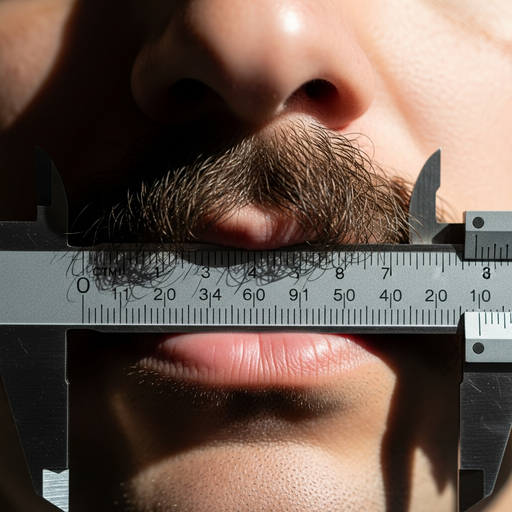 Military Mustache Growing Above the Lip Line Fix