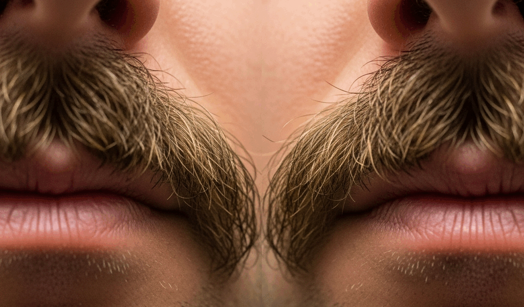 Military Mustache Too Patchy on One Side Fix