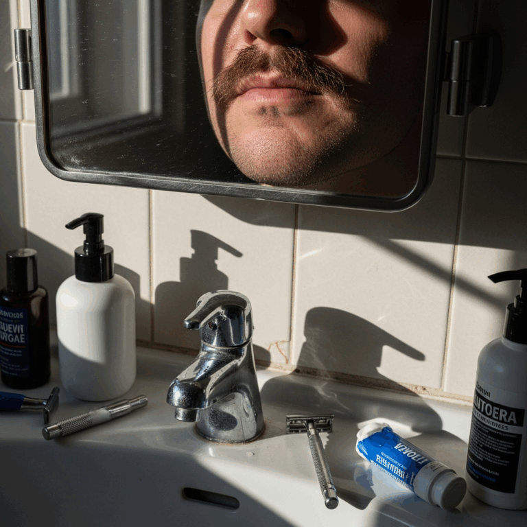 Military Mustache Not Growing In Thick Enough