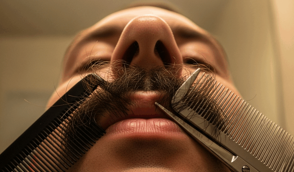 Military Mustache Too Long on the Corners Fix