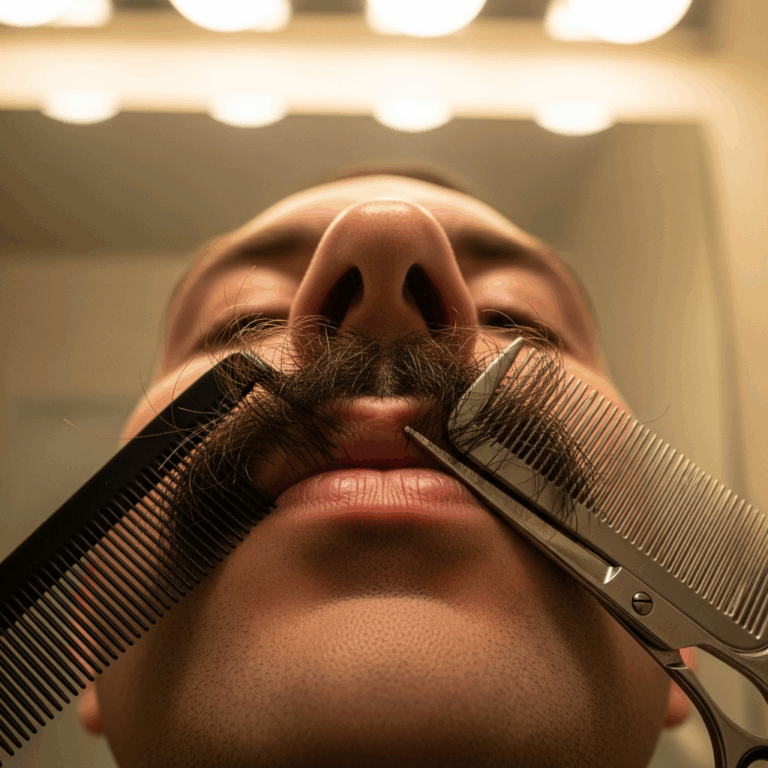 Military Mustache Too Long on the Corners Fix