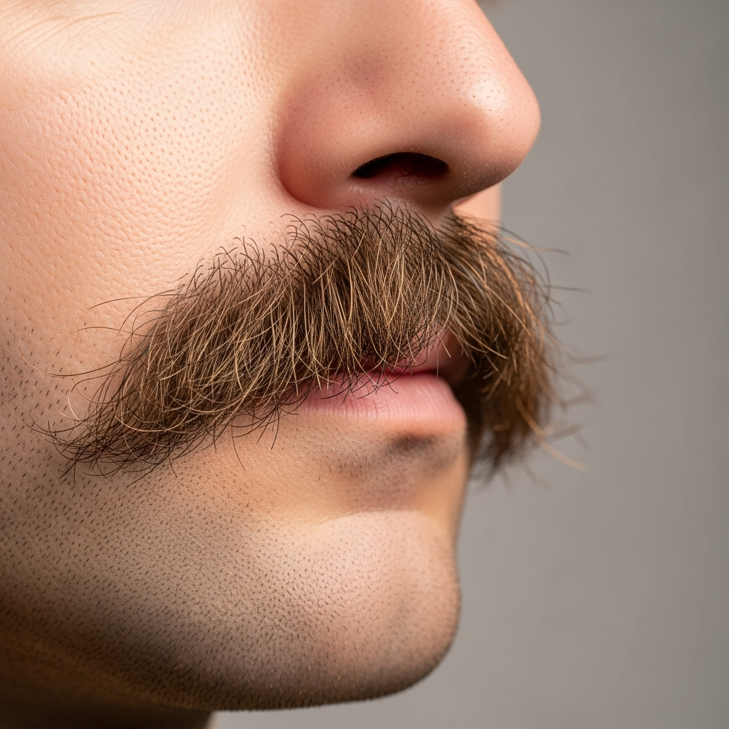 Why Military Mustaches Look Thin on the Sides