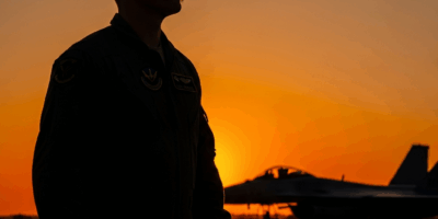 a single male air force pilot with a thick mustache standing 20260410 074623