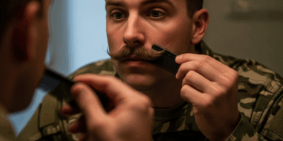 close up of a man looking in a mirror comparing both sides o 20260410 074514