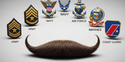 Professional photograph related to: Military Mustache Regulations — Every Branch Compared. High qual