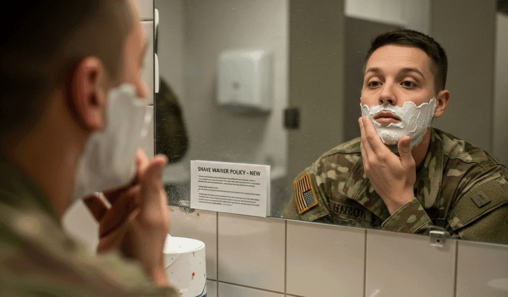 Military Shaving Waiver New Rules and What They Mean for Your Profile