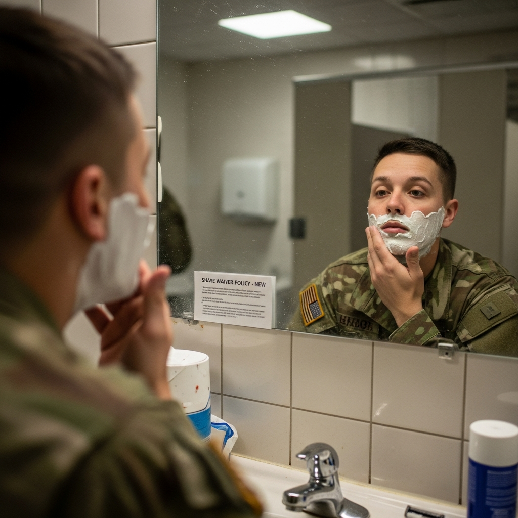 Military Shaving Waiver — New Rules and What They Mean for Your Profile
