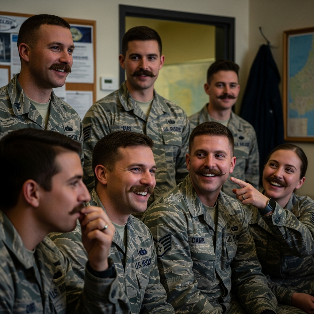 Mustache March — The Air Force Tradition Explained