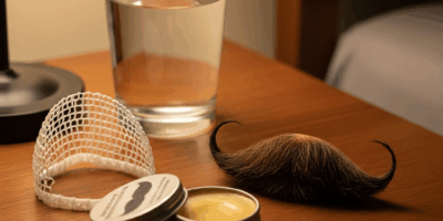 Military Mustache Losing Shape After Sleeping Fix