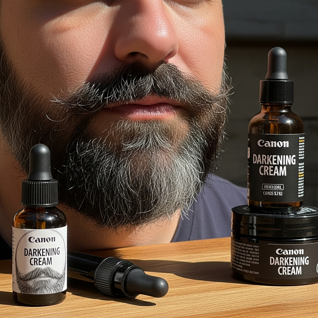Military Mustache Turning Gray Faster Than Beard